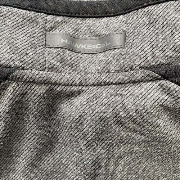 Hawke & Co Shirts Men's Large Grey 1/4 Zip Long Sleeve Pullover Golf Jacket - Picture 7 of 9